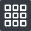 Normal, solid, square, menu, more, application, grid, app icon