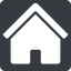 Normal, solid, square, home, house, home-solid icon