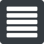 Normal, solid, square, menu, burger, text, align, alignment, editor, justify, justify-align, align-justify, justify-align-solid icon