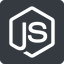 Normal, solid, square, javascript, js, web, dev, programming, language, development, node.js, node, node-js, npm, server, nodejs icon