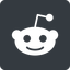 Normal, solid, square, logo, brand, social, network, link, brands, links, reddit icon
