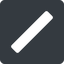 Normal, solid, square, slash, division, slant, obelus, anti-slash, slash-solid icon