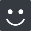 Solid, square, smiley, happy, emoji, smiley-happy icon