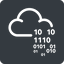 Normal, solid, square, cloud, education, learning, hacking, challenge, cyber-security, cybersecurity, cyber, binary, ctf, tryhackme icon