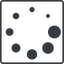 Thin, line, left, square, horizontal, mirror, spinner, spin, wait, load, loading, waiting, galaxy, space, stars, loader icon