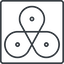 Thin, line, square, game, infotron, infotron-supaplex-thin, supaplex icon