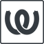 Thin, line, square, brand, bootstrap, brands, ui, interface, weblate icon