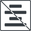 Thin, line, down, solid, square, prohibited, menu, text, align, alignment, editor, center, center-align, align-center, align-center-alt, center-align-alt, center-align-alt-solid icon