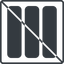 Thin, line, right, square, horizontal, mirror, prohibited, menu, collapse, bar, expand, list, collapse-menu-solid, burger, hamburger icon