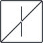 Thin, line, right, square, minus, remove, sub, substract, prohibited, collapse, minus-thin, -, less icon