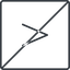 Thin, line, square, horizontal, mirror, symbol, prohibited, less, math, mathematics, greater, than, greater-than, less-than, comparison, inequality, mathematical, smaller, bigger, less-than-thin, maths icon