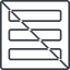 Thin, line, up, square, prohibited, menu, collapse, bar, expand, list, collapse-menu-thin, burger, hamburger icon