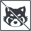 Thin, line, square, logo, brand, prohibited, brands, wolf, open-source, development, abandonware, elypia icon