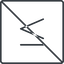 Thin, line, square, symbol, prohibited, less, math, mathematics, greater, than, greater-than, less-than, greater-than-equal, less-than-equal, comparison, inequality, mathematical, smaller, bigger, less-than-equal-thin, equal, maths icon
