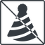 Thin, line, square, new, prohibited, party, birthday, hat, new-year, year, party-hat, party-hat-solid icon