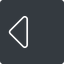 Thin, up, left, solid, square, order, sort, sort-up-thin icon