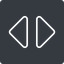 Thin, right, solid, square, order, sort, sort-thin icon