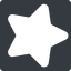 Thin, right, solid, square, star, rate, rating, star-solid, favorite icon