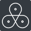 Thin, solid, square, game, infotron, infotron-supaplex-thin, supaplex icon