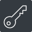 Thin, up, solid, square, unlocked, unlock, locked, lock, key, access, security, key-alt-thin icon