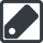 Line, down, wide, square, label, tag, value, cost, price, label-solid icon