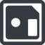 Line, left, wide, square, horizontal, mirror, floppy, disk, backup, hard-floppy, save, saved, saving icon