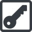 Line, up, wide, square, unlocked, unlock, locked, lock, key, access, security, key-alt-solid icon