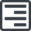 Line, up, right, wide, solid, square, text, align, alignment, editor, right-align, align-right, align-right-alt, right-align-alt, right-align-alt-solid icon