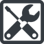 Line, up, wide, square, building, spanner, wrench, tool, screwdrive, construction, fix, tools, tools-alt-solid icon