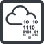 Line, wide, square, cloud, education, learning, hacking, challenge, cyber-security, cybersecurity, cyber, binary, ctf, tryhackme icon