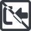 Line, down, wide, solid, square, sign, in, signin, login, log, log-in, download, upload, prohibited, connection, sign-in-solid icon