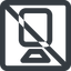 Line, right, wide, square, horizontal, mirror, youtube, video, prohibited, camera, film, movie, videocamera, videocamera-wide icon
