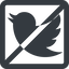 Line, up, wide, square, logo, brand, horizontal, mirror, social, prohibited, twitter, bird, twit, twitter-solid icon