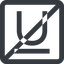 Line, wide, square, horizontal, mirror, prohibited, text, type, editor, font, typography, font-style, underline, underlined, underline-wide icon