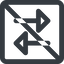 Line, up, wide, square, arrow, prohibited, update, change, switch, select, revert, double, double-arrow, change-wide icon