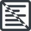 Line, left, wide, solid, square, prohibited, text, align, left-align, alignment, editor, left-align-wide, align-right icon