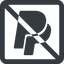 Line, wide, square, logo, brand, paypal, online, payment, prohibited, paypal-logo icon