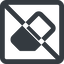 Line, wide, square, remove, prohibited, eraser, erase, rubber icon