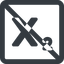 Line, wide, solid, square, prohibited, text, editor, subscript-solid, subscript icon