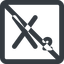 Line, wide, square, prohibited, text, editor, subscript, subscript-wide icon