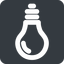 Down, wide, solid, square, horizontal, mirror, light, bulb, brainstorming, creativity, idea, tip, lamp, bulb-wide icon