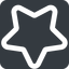 Down, normal, wide, solid, square, star, rate, rating, star-wide, favorite icon