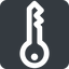Left, wide, solid, square, unlocked, unlock, locked, lock, key, access, security, key-wide icon