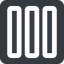 Right, wide, solid, square, menu, collapse, bar, expand, list, collapse-menu-wide, burger, hamburger icon