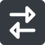 Up, wide, solid, square, arrow, update, change, switch, select, revert, double, double-arrow, change-wide icon