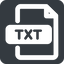 Wide, solid, square, file, text, editor, txt, file-text, gedit, nano, vim, notepad, file-txt-wide icon