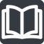Wide, solid, square, book, open, notebook, open-book, open-book-wide icon