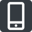 Up, wide, solid, square, iphone, phone, mobile, android, gsm, smartphone, cell, smartphone-wide icon