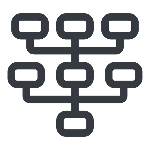 Data structure icon by Friconix (fi-xnldxl-data-structure) line,down ...