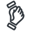 Line, left, normal, business, hand, handshake, shake, agreement, deal, hands, shaking, agree icon